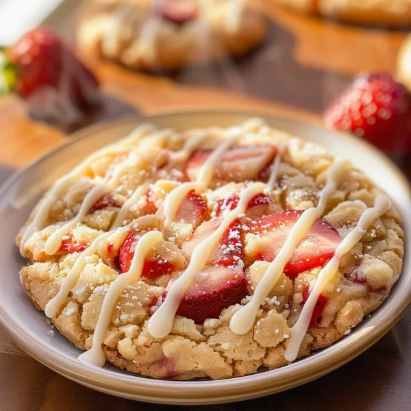 Strawberry Shortcake Cookies