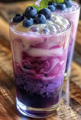 Sugar Free Blueberry Italian Cream Soda
