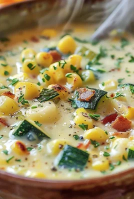Summer Corn and Zucchini Chowder Recipe