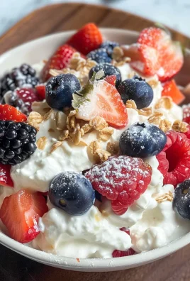 Triple Berry Cheesecake Fruit Salad