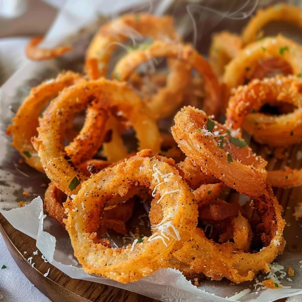 Viral High-Protein Keto Onion Rings Hack (No Breadcrumbs, No Frying!)