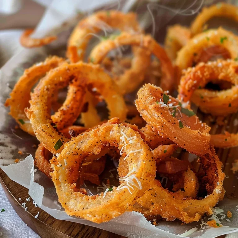 Viral High-Protein Keto Onion Rings Hack (No Breadcrumbs, No Frying!)