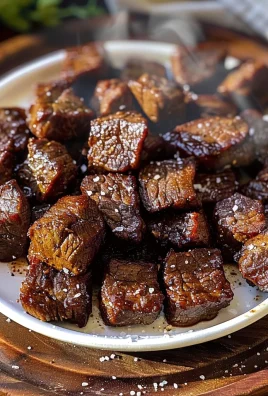Air Fryer Juicy Steak Bites