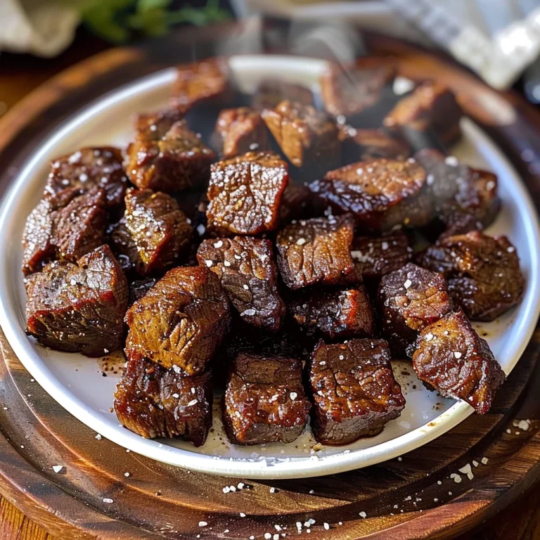 Air Fryer Juicy Steak Bites