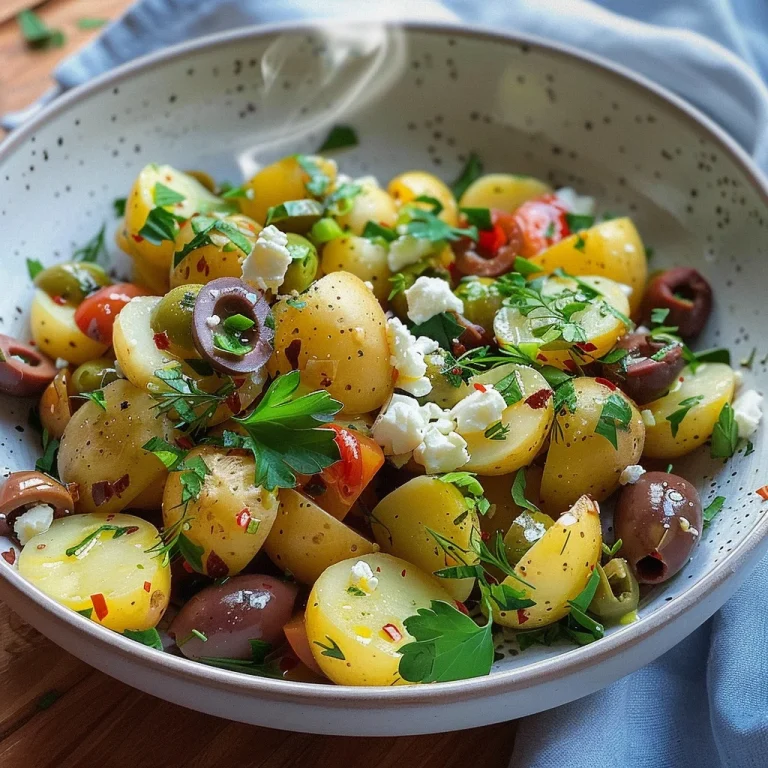 Amazing Mediterranean Potato Salad: 2 Flavors to Adore