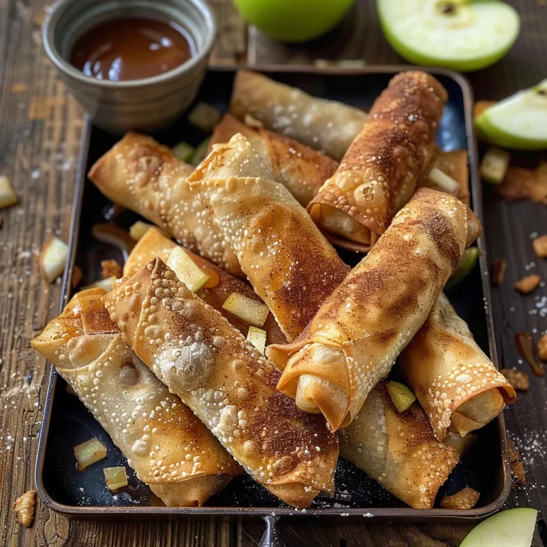 Apple Pie Egg Rolls