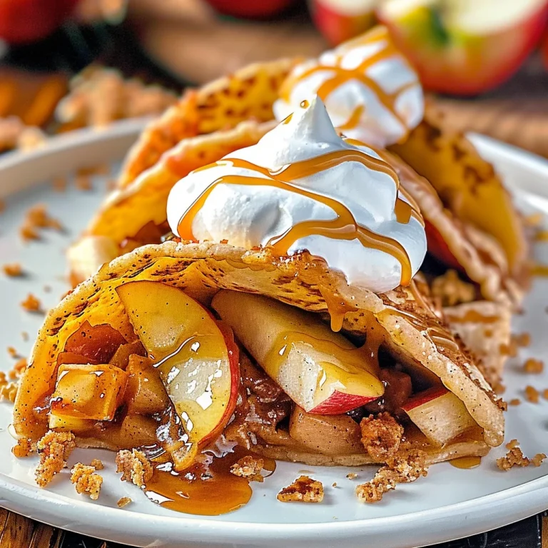 Apple Pie Tacos