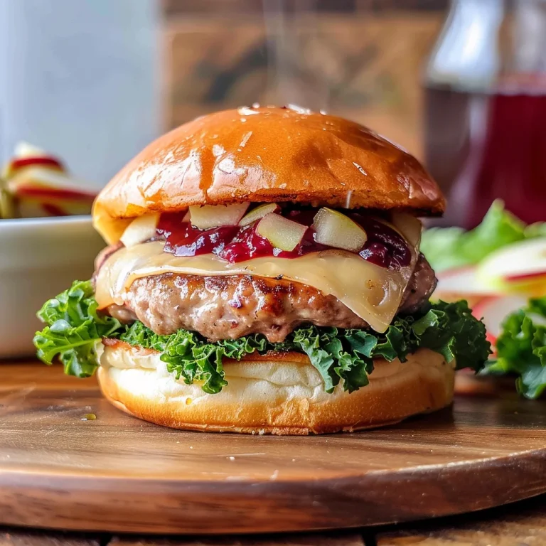 Apple Turkey Burgers