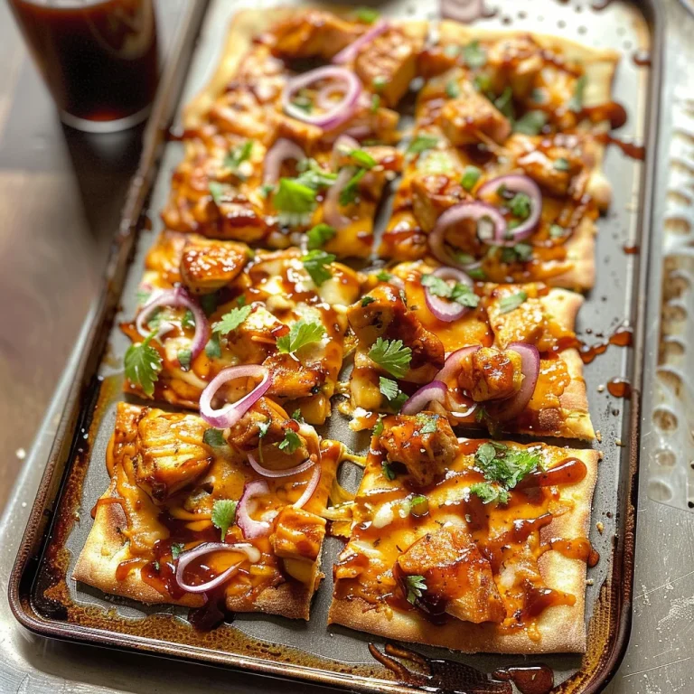 BBQ Chicken Flatbread