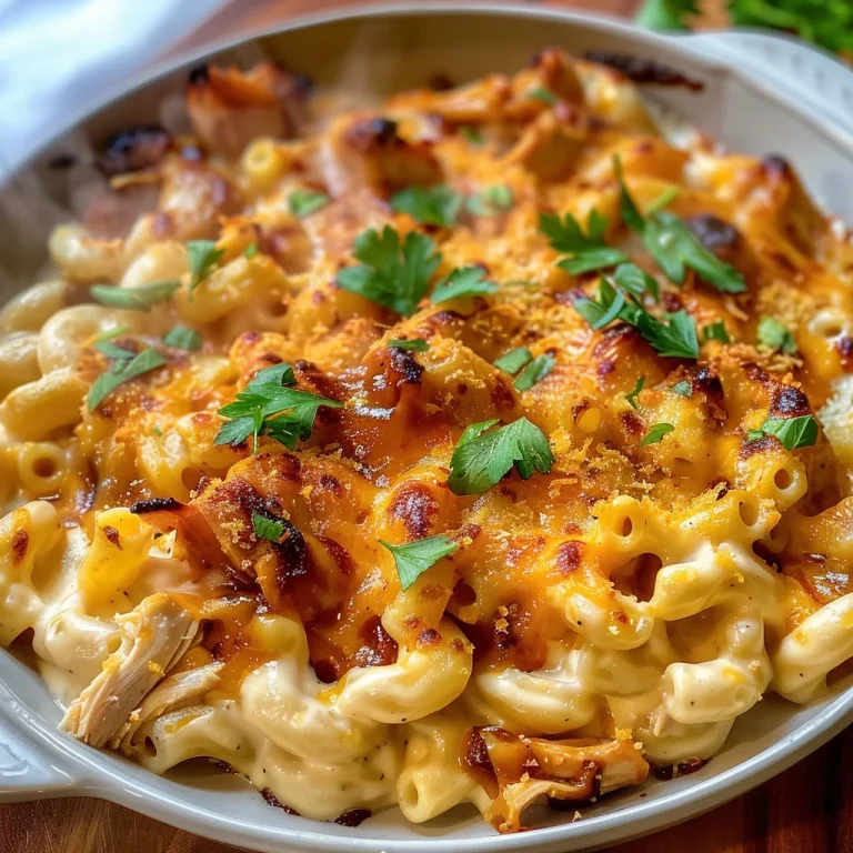 BBQ Chicken Mac and Cheese