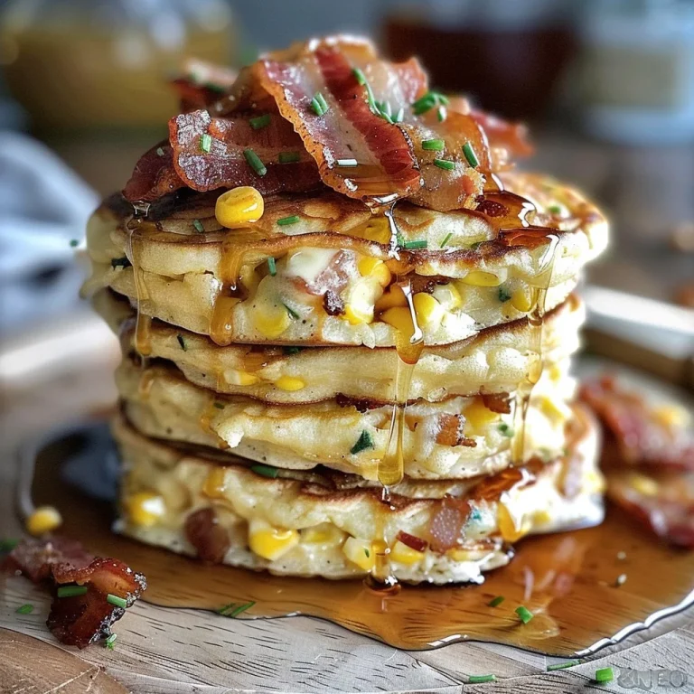 Bacon and Corn Griddle Cakes