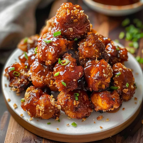 Baked Honey BBQ Chicken Bites