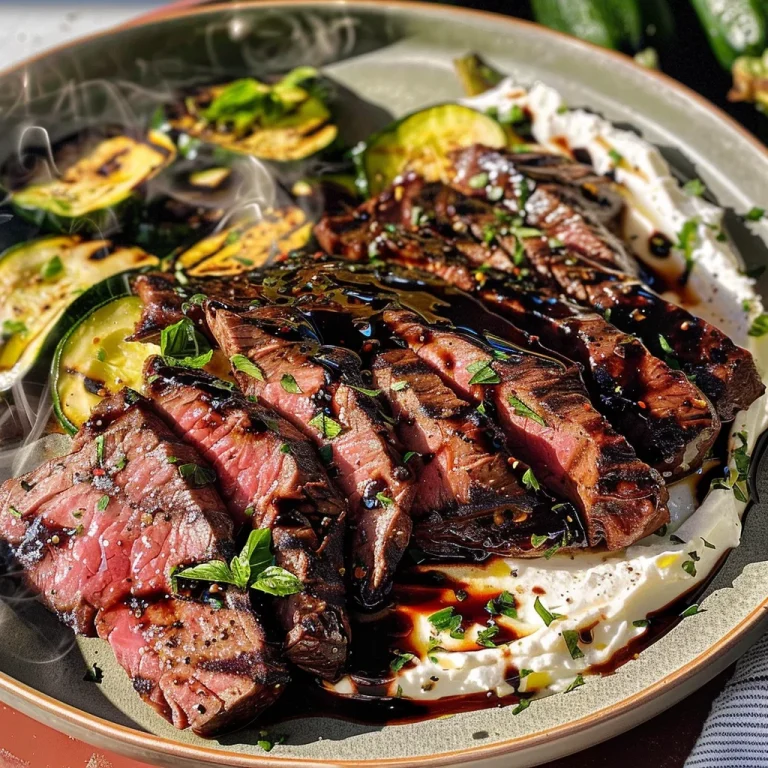 Balsamic Flank Steak