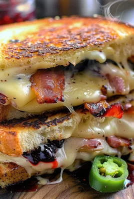 Blackberry Bacon Grilled Cheese
