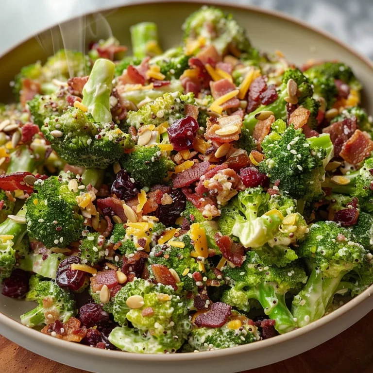 Broccoli Salad with Bacon Recipe