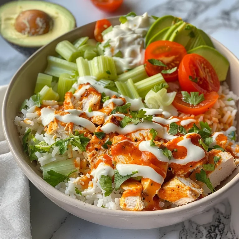 Buffalo Chicken Bowls: A Delicious and Easy Recipe for Game Day or Weeknight Dinners