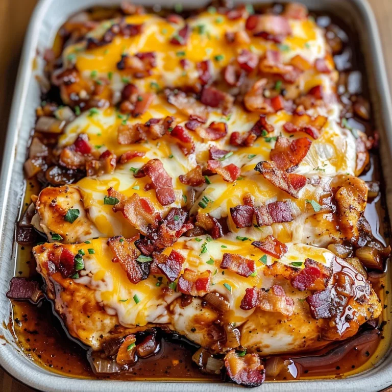 Cheesy Bacon BBQ Chicken