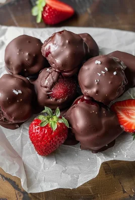 Chocolate Strawberry Frozen Yogurt Bites