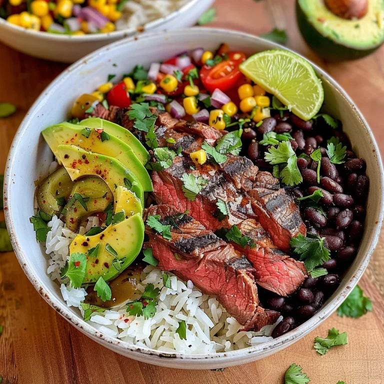Cilantro Lime Steak Bowls: A Flavorful Recipe for a Quick Dinner