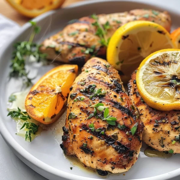 Citrus Dijon Grilled Chicken (Marinade)