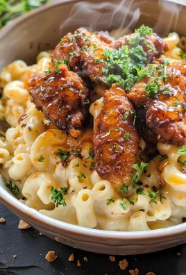 Creamy Honey Pepper Chicken Mac and Cheese Delight