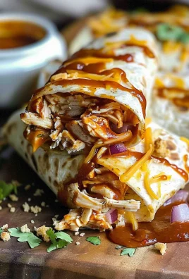 Crispy BBQ Chicken Wraps