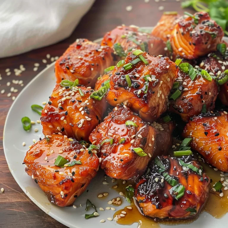 Crispy Honey Garlic Salmon Bites: A Flavor-Packed Delight for Any Occasion