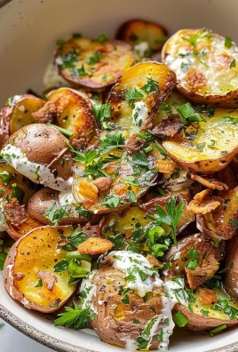 Crispy Smashed Potato Salad
