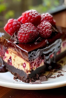 Dark Chocolate Raspberry Cheesecake: Indulge in a Decadent Dessert Delight