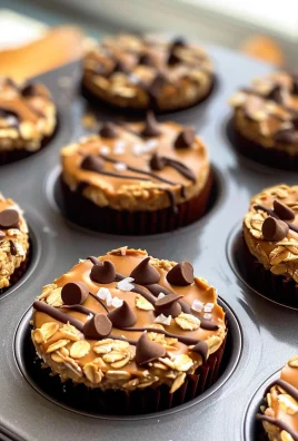 Easy No Bake Peanut Butter Oat Cups