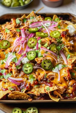 Easy Sheet Pan BBQ Chicken Nachos