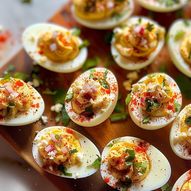 Elote Deviled Eggs: 12 Fiesta Delights