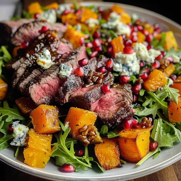 Fall Harvest Steak Salad