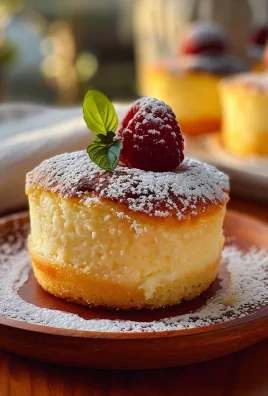 Fluffy Japanese Cotton Cheesecake Cupcakes