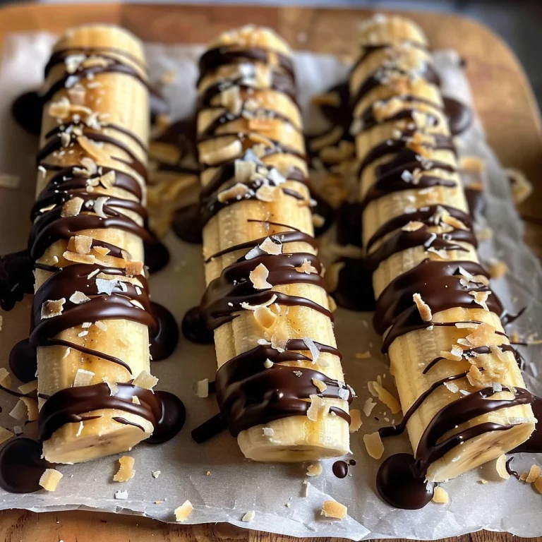Frozen Banana Snacks