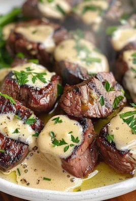 Garlic Butter Steak Bites with Parmesan Cream Sauce: A Flavorful, Easy Recipe