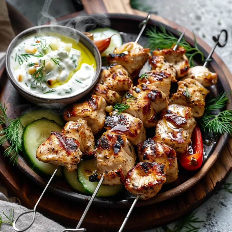 Grilled Chicken with Yogurt Sauce