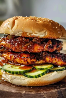Grilled Korean BBQ Chicken Sandwich