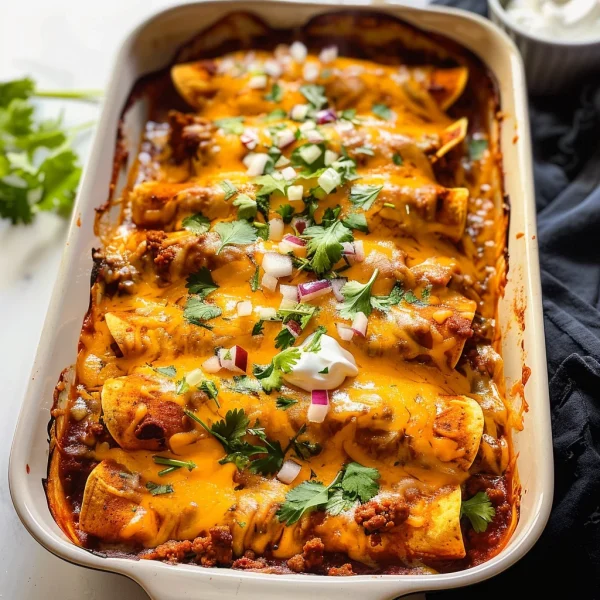 Ground Beef Enchiladas