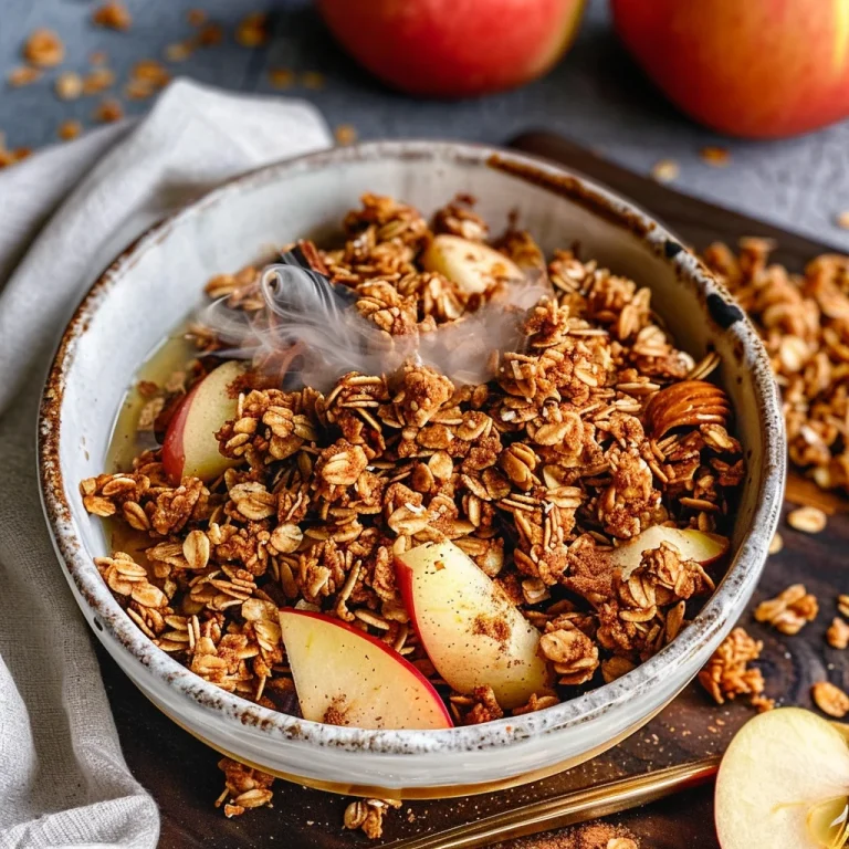 Healthy Apple Pie Granola