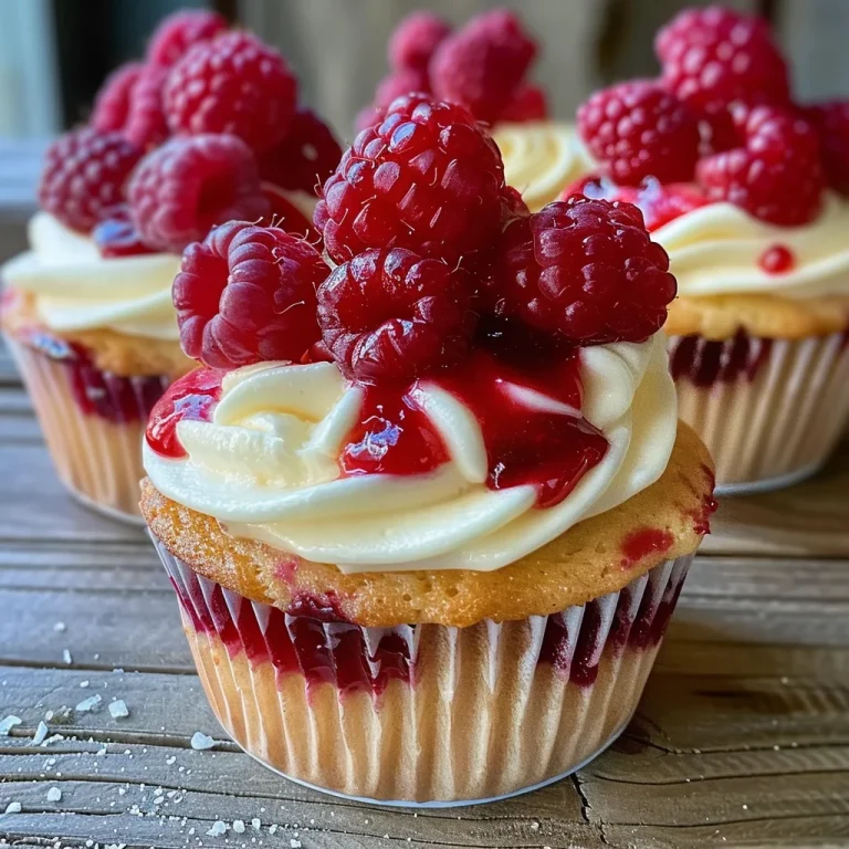 Heavenly Raspberry Cheesecake Cupcakes Recipe