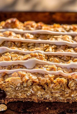 Iced Oatmeal Cookie Bars Recipe