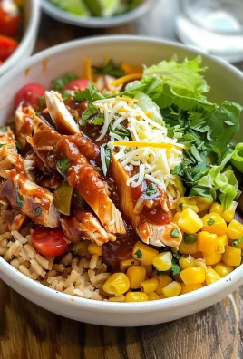 Irresistible High Protein BBQ Ranch Chicken Bowl Recipe