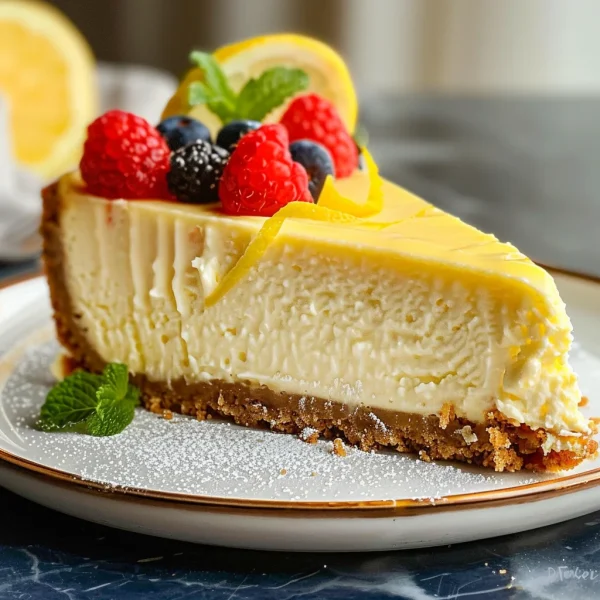 Lemon Cheesecake Delight Recipe is a must-try dessert!