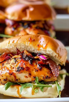 Maple Chicken & Bacon Sliders