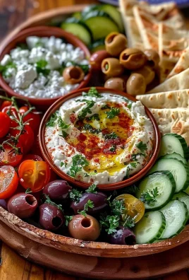 Mediterranean Mezze Tapas Platter – Easy Shareable Appetizer for Parties & Light Meals
