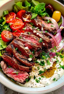 Mediterranean Steak Bowls