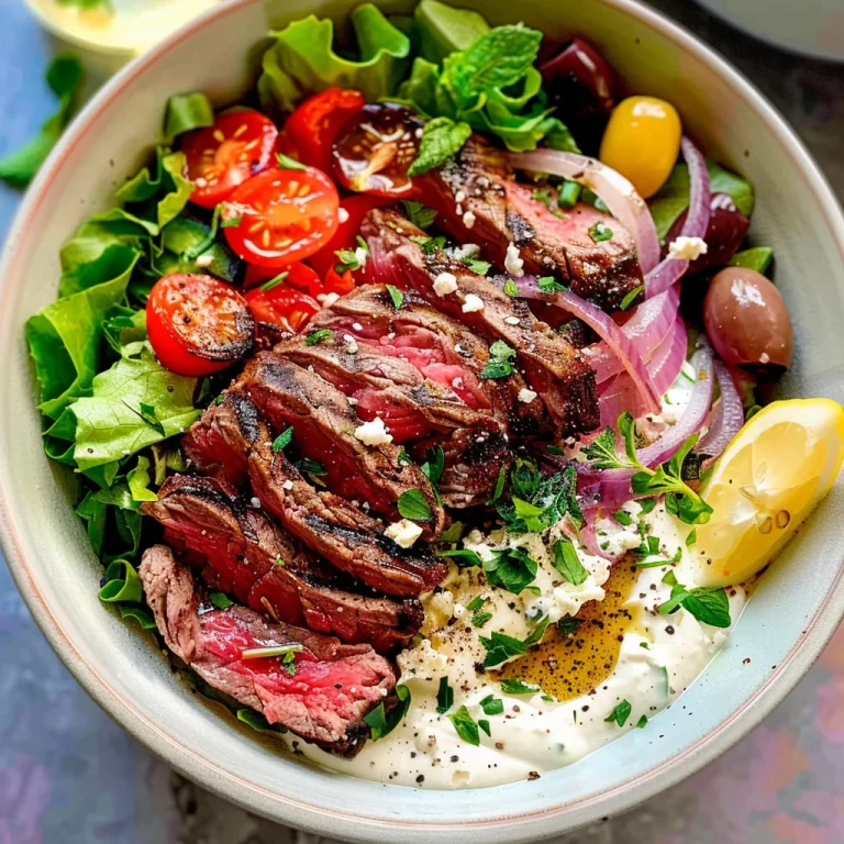 Mediterranean Steak Bowls
