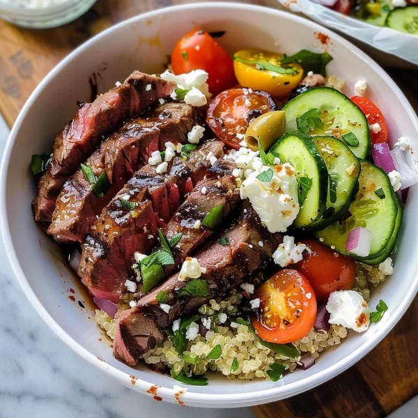 Mediterranean Steak Bowls: An Amazing Ultimate Dinner Recipe