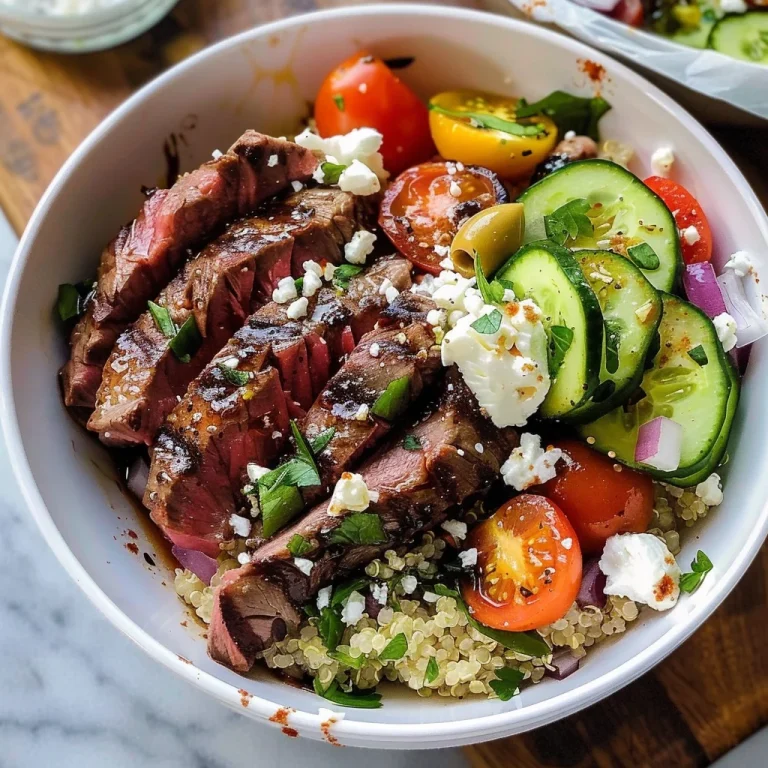 Mediterranean Steak Bowls: An Amazing Ultimate Dinner Recipe